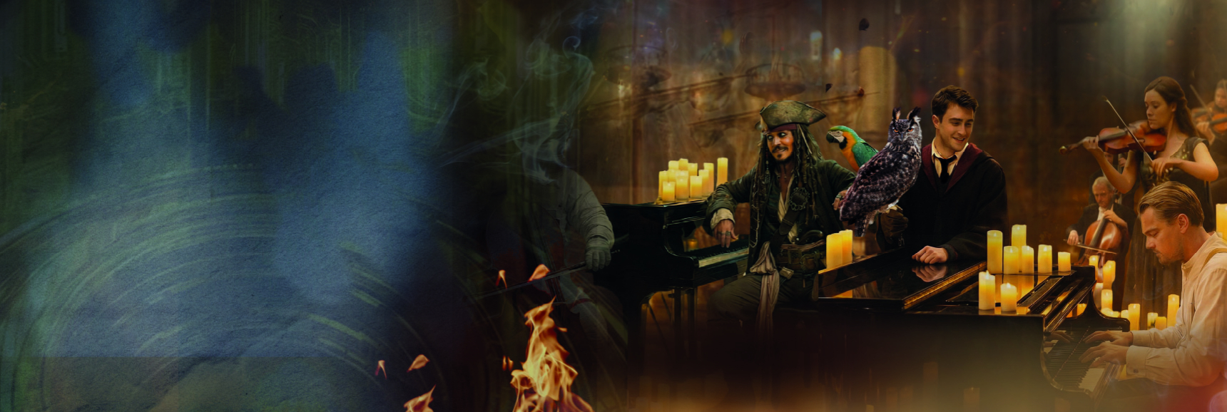 «Музыка КИНОшедевров в сиянии тысячи свечей» Театрально-концертное агентство "Звёздный дождь"